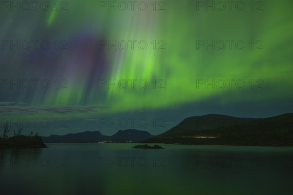 Magical Northern Lights over Abisko, Lapporten and Lake Torneträsk