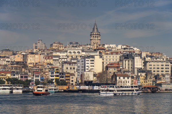 Beyoglu and the Galata Tower, Istanbul, Turkey