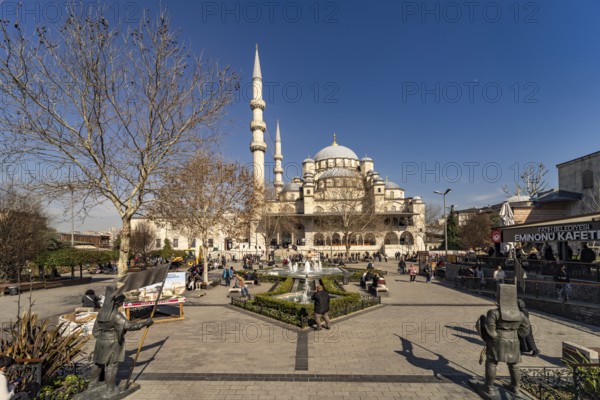 The New Mosque Yeni Camii in Istanbul, Turkey