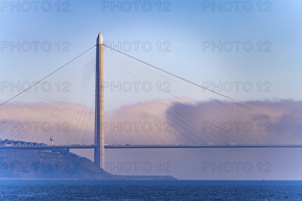 The Yavuz Sultan Selim Bridge over the Bosporus near Istanbul, Turkey