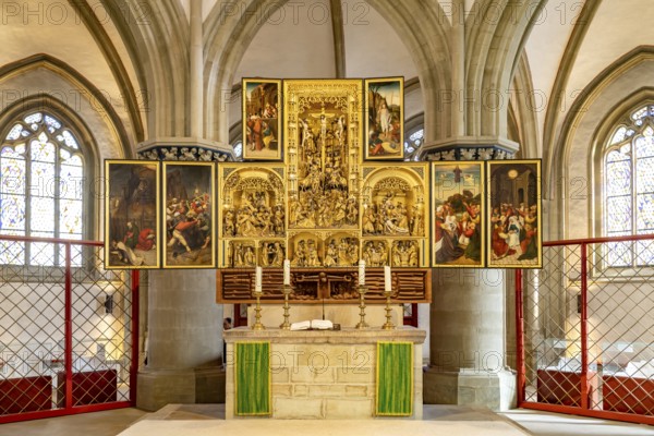 Altar of St Mary's Church Osnabrück, Lower Saxony, Germany