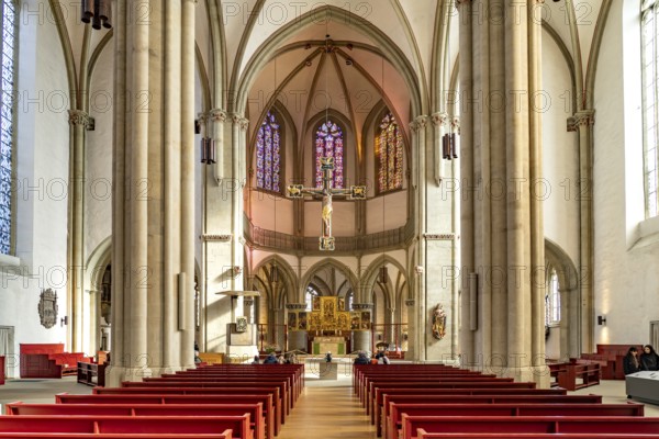 Interior of St Mary's Church Osnabrück, Lower Saxony, Germany