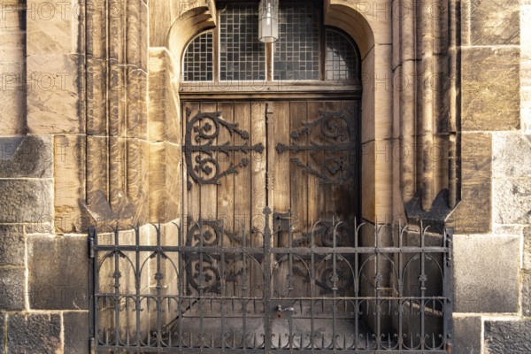 Tor tor of St Sylvestri's Church in Wernigerode, Saxony-Anhalt, Germany