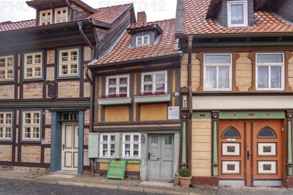 Museum The smallest house in Wernigerode, Saxony-Anhalt, Germany