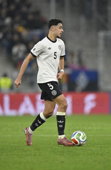 Aleksandar Pavlovic GER (05) Action on the ball World Cup qualifier, international match, Germany v Luxembourg, PreZero Arena, Sinsheim, Baden-Württemberg, Germany