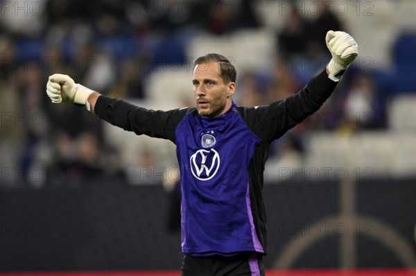 Warm-up training goalkeeper Oliver Baumann GER (01) World Cup qualifier, international match, Germany v Luxembourg, PreZero Arena, Sinsheim, Baden-Württemberg, Germany