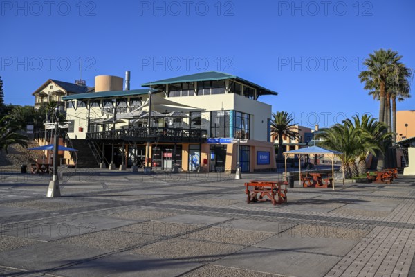 Restaurant Essenzeit at the Waterfront, Robert Harbour, Lüderitz, Karas Region, Namibia