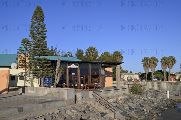 Yacht Club at the Waterfront, Robert Harbour, Lüderitz, Karas Region, Namibia