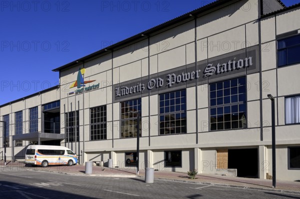 Facade of the Old Power Station, former power station, Lüderitz, Karas Region, Namibia
