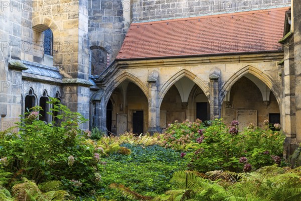 Cloister and All Saints' Chapel, Meissen Cathedral, St. Johannis and St. Donatus, Meissen, Saxony, Germany