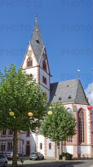 Das Rathaus von Kirn, einer Gemeinde im Landkreis Bad Kreuznach. Kirn, Rheinland-Pfalz, Deutschland