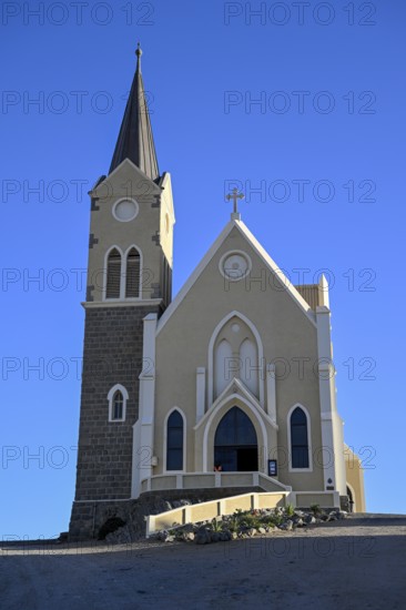 Felsenkirche, evangelisch-lutherische Kirche von 1912, Lüderitz, Region Karas, Namibia