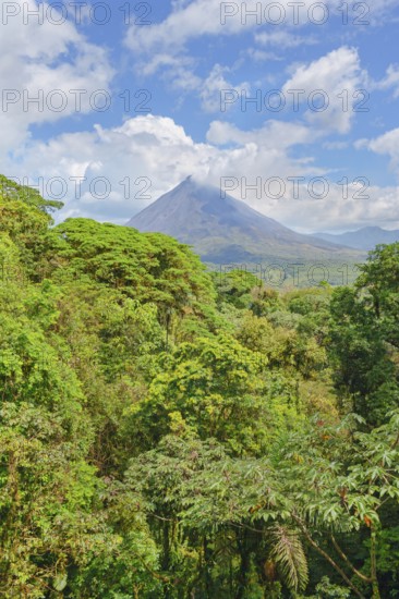 Arenal volcano, Arenal Volcano National Park, La Fortuna, Costa Rica