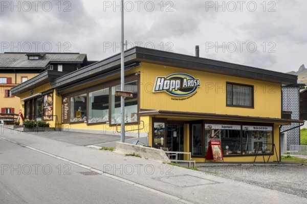 Supermarket Hopp Arosa, Arosa, Graubünden, Switzerland