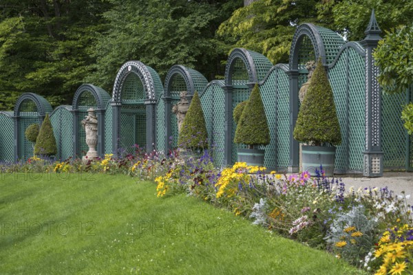 Castle Park, New Castle, Hermitage, Bayreuth, Upper Franconia, Franconia, Bavaria, Germany