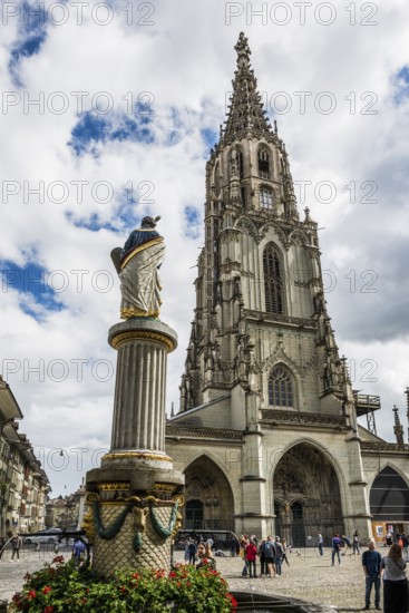 Bern Minster, Old Town, Bern, Canton of Bern, Switzerland