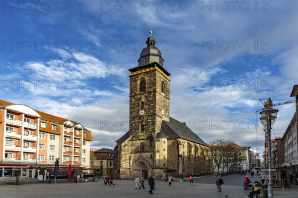The Protestant St Margaret's Church on Neumarkt in Gotha, Thuringia, Germany