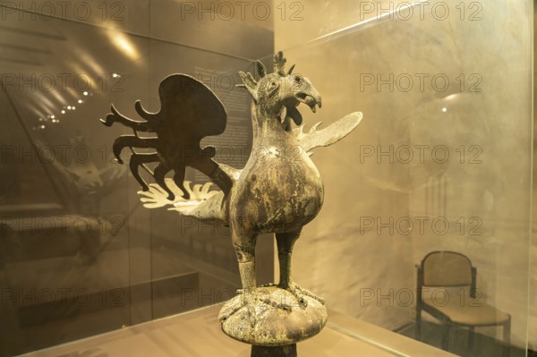 Eagle of the Market Fountain Museum of the Imperial Palace of Goslar, Goslar, Lower Saxony, Germany