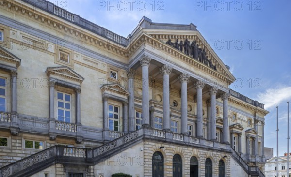 Oud Gerechtsgebouw Gent, 19th century Neoclassical old courthouse in the city Ghent, East Flanders, Belgium