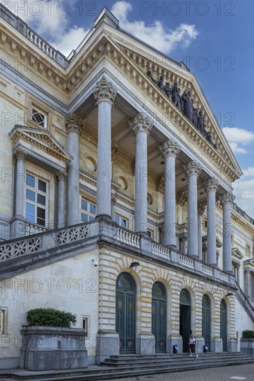 Oud Gerechtsgebouw Gent, 19th century Neoclassical old courthouse in the city Ghent, East Flanders, Belgium