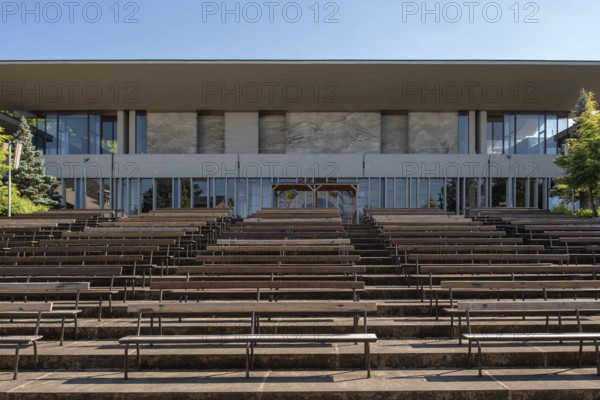 Basilica of Our Lady of Beauraing, Notre-Dame de Beauraing sanctuary, place of pilgrimage and Marian shrine at Beauraing, province of Namur, Belgium
