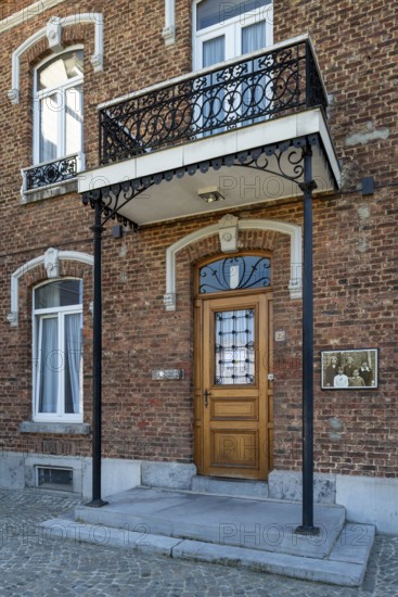 Former Notre-Dame du Sacré Coeur boarding school at the Our Lady of Beauraing, Notre-Dame de Beauraing sanctuary, province of Namur, Belgium