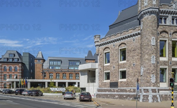 Provinciehuis van Oost-Vlaanderen, Provincial House of East Flanders in former Leopoldskazerne, Leopold Barracks in the city Ghent, Gent, Belgium
