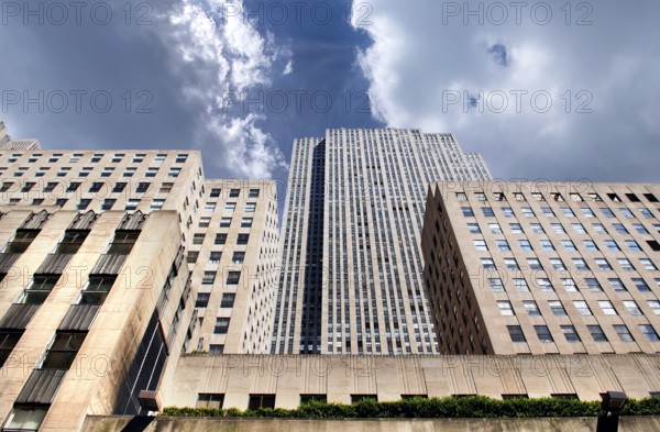 Apartment blocks in Manhattan, New York City, USA