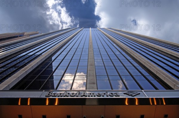 Bank of America skyscraper, Manhattan, New York City, USA