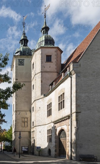 High School Steinfurt, the first reformed college in Westphalia, built between 1591 and 1593, today the seat of the adult education centre, Burgsteinfurt, Steinfurt, Münsterland, North Rhine-Westphalia, Germany