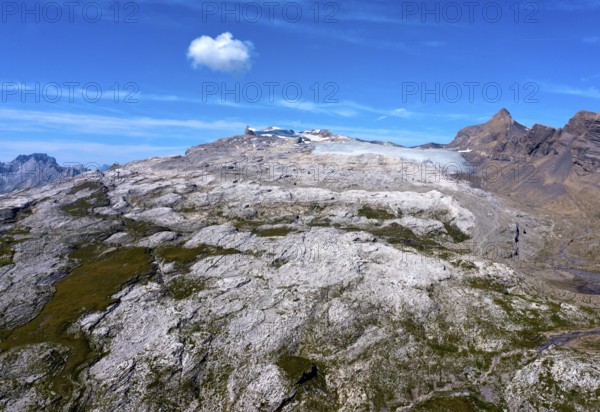 Karst landscape Lapis de Tsanfleuron between Sanetsch Pass and Tsanfleuron Glacier, Glacier de Zanfleuron, Sanetsch Pass, Bernese Alps, Savièse, Canton Valais, Switzerland