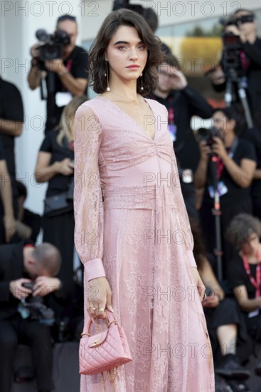 Venice, Italy - 2 September 2025: Guest during the red carpet of - A house of Dynamite - during the 82nd Venice International Film Festival