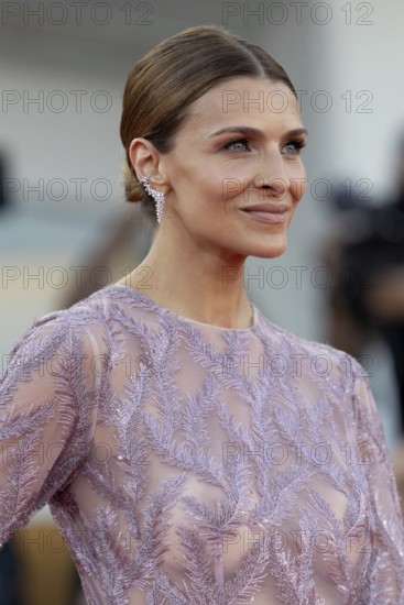 Venice, Italy - 2 September 2025: Cristina Chiabotto during the red carpet of - A house of Dynamite - during the 82nd Venice International Film Festival