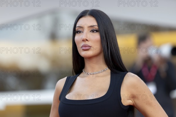 Venice, Italy - 2 September 2025: Sissi Guida during the red carpet of - A house of Dynamite - during the 82nd Venice International Film Festival