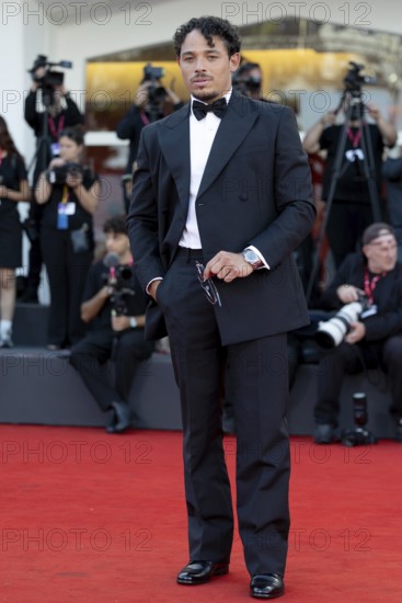 Venice, Italy - 2 September 2025: Anthony Ramos Martinez during the red carpet of - A house of Dynamite - during the 82nd Venice International Film Festival