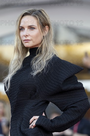 Venice, Italy - 2 September 2025: Rebecca Ferguson during the red carpet of - A house of Dynamite - during the 82nd Venice International Film Festival
