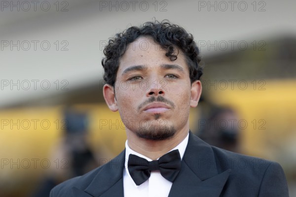 Venice, Italy - 2 September 2025: Anthony Ramos Martinez during the red carpet of - A house of Dynamite - during the 82nd Venice International Film Festival