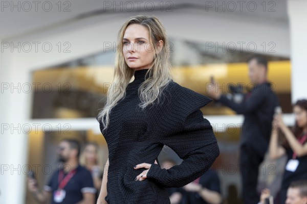 Venice, Italy - 2 September 2025: Rebecca Ferguson during the red carpet of - A house of Dynamite - during the 82nd Venice International Film Festival