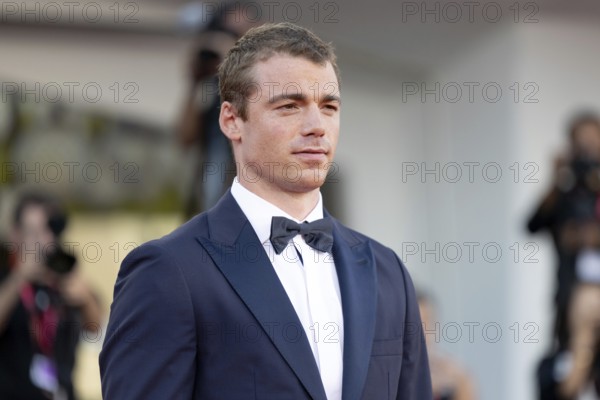 Venice, Italy - 2 September 2025: Gabriel Basso during the red carpet of - A house of Dynamite - during the 82nd Venice International Film Festival