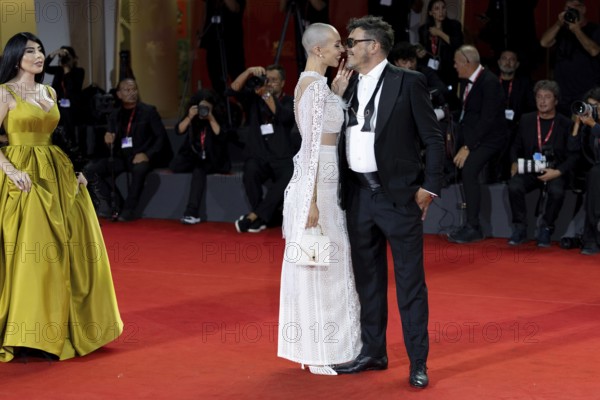 Venice, Italy - 3 September 2025: Guests during the Red Carpet of - Cartier Glory To The Filmmaker Award 2025 and In the Hand of Dante - during the 82nd Venice International Film Festival