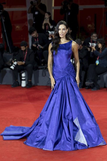 Venice, Italy - 3 September 2025: Daria Dereviankina during the Red Carpet of - Cartier Glory To The Filmmaker Award 2025 and In the Hand of Dante - during the 82nd Venice International Film Festival