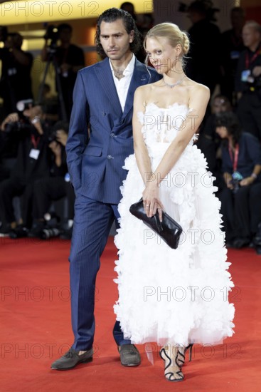 Venice, Italy - 3 September 2025: during the red carpet of - Cartier Glory To The Filmmaker Award 2025 and In the Hand of Dante - during the 82nd Venice International Film Festival