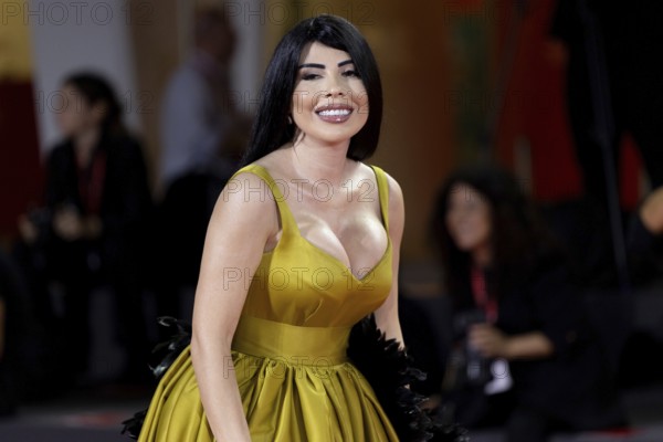 Venice, Italy - 3 September 2025: Tamar Vashalomidze during the red carpet of - Cartier Glory To The Filmmaker Award 2025 and In the Hand of Dante - during the 82nd Venice International Film Festival