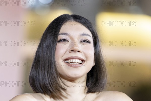 Venice, Italy - 3 September 2025: Kamilla Kostrova during the Red Carpet of - Cartier Glory To The Filmmaker Award 2025 and In the Hand of Dante - during the 82nd Venice International Film Festival