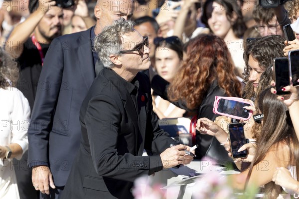 Venice, Italy - 3 September 2025: Joaquin Phoenix during the Red Carpet of - The Voice Of Hind Rajab - during the 82nd Venice International Film Festival