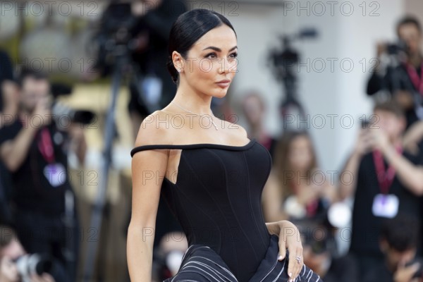 Venice, Italy - 1 September 2025: Diletta Amenta during the red carpet of - The Smashing Machine - during the 82nd Venice International Film Festival