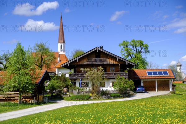 Arzbach, near Lenggries, Upper Bavaria, Bavaria, Germany