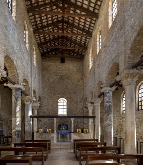 Basilica of Santa Maria Delle Grazie, Grado, Julian Friuli, Adriatic Sea, Italy