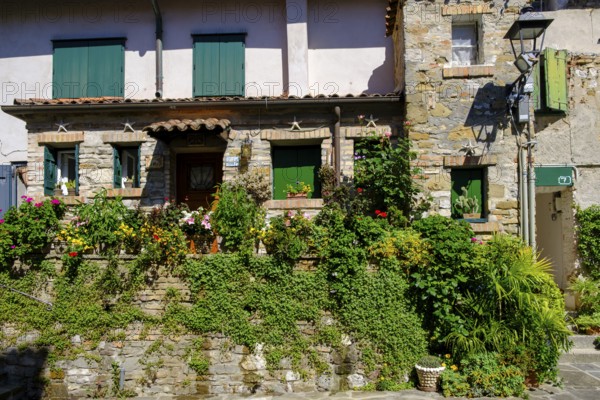 Old town streets, Grado, Julian Friuli, Adriatic Sea, Italy