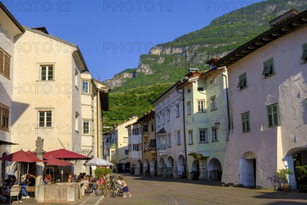 Laubengasse, Tramin, Wine Route, South Tyrol, Italy